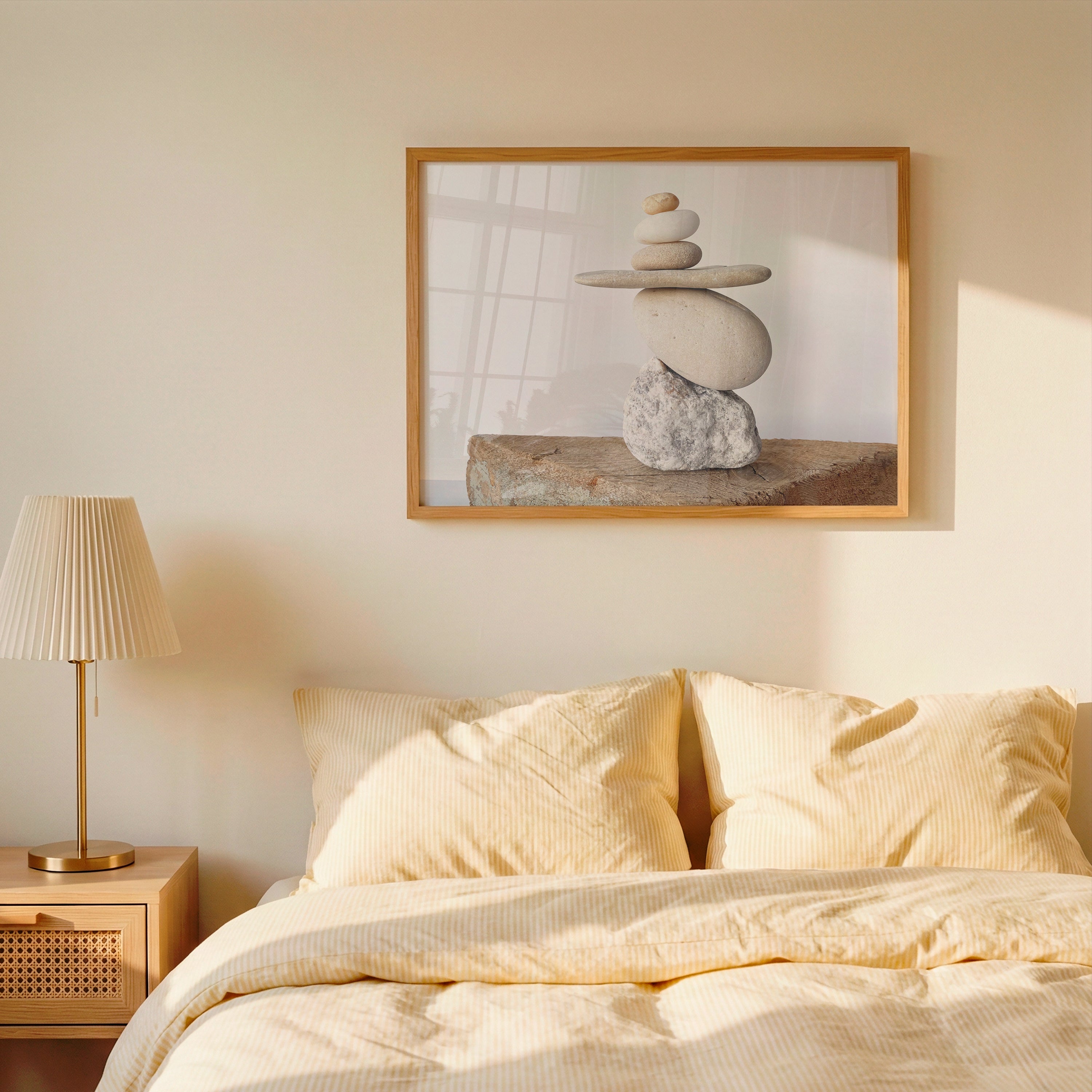 Baltic Stone Arch Wall Art – Printable Horizontal Zen Photo