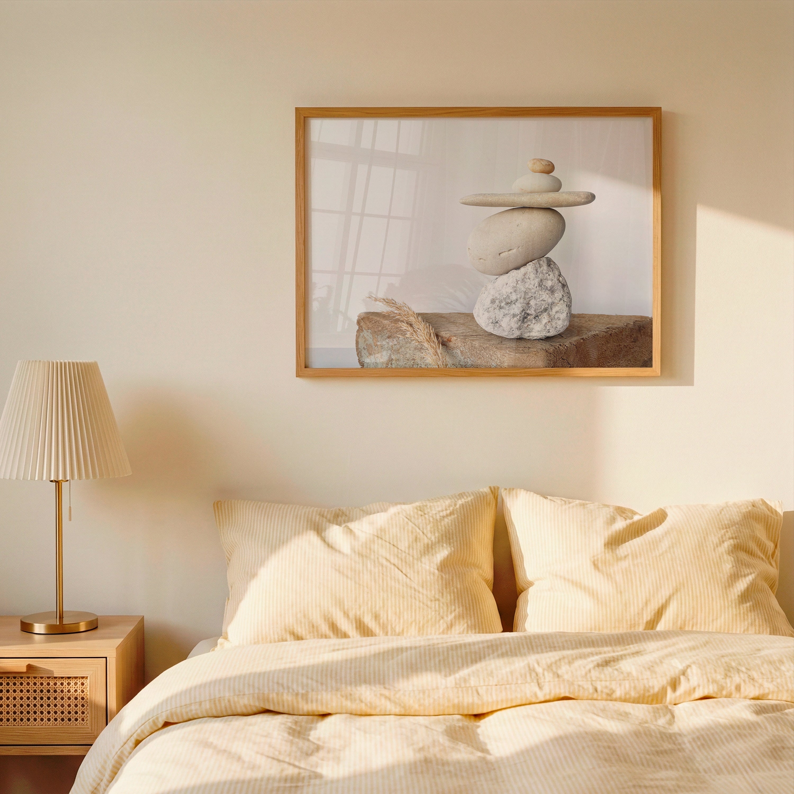 Baltic Golden Hour Wall Art – Printable Horizontal Zen Photo