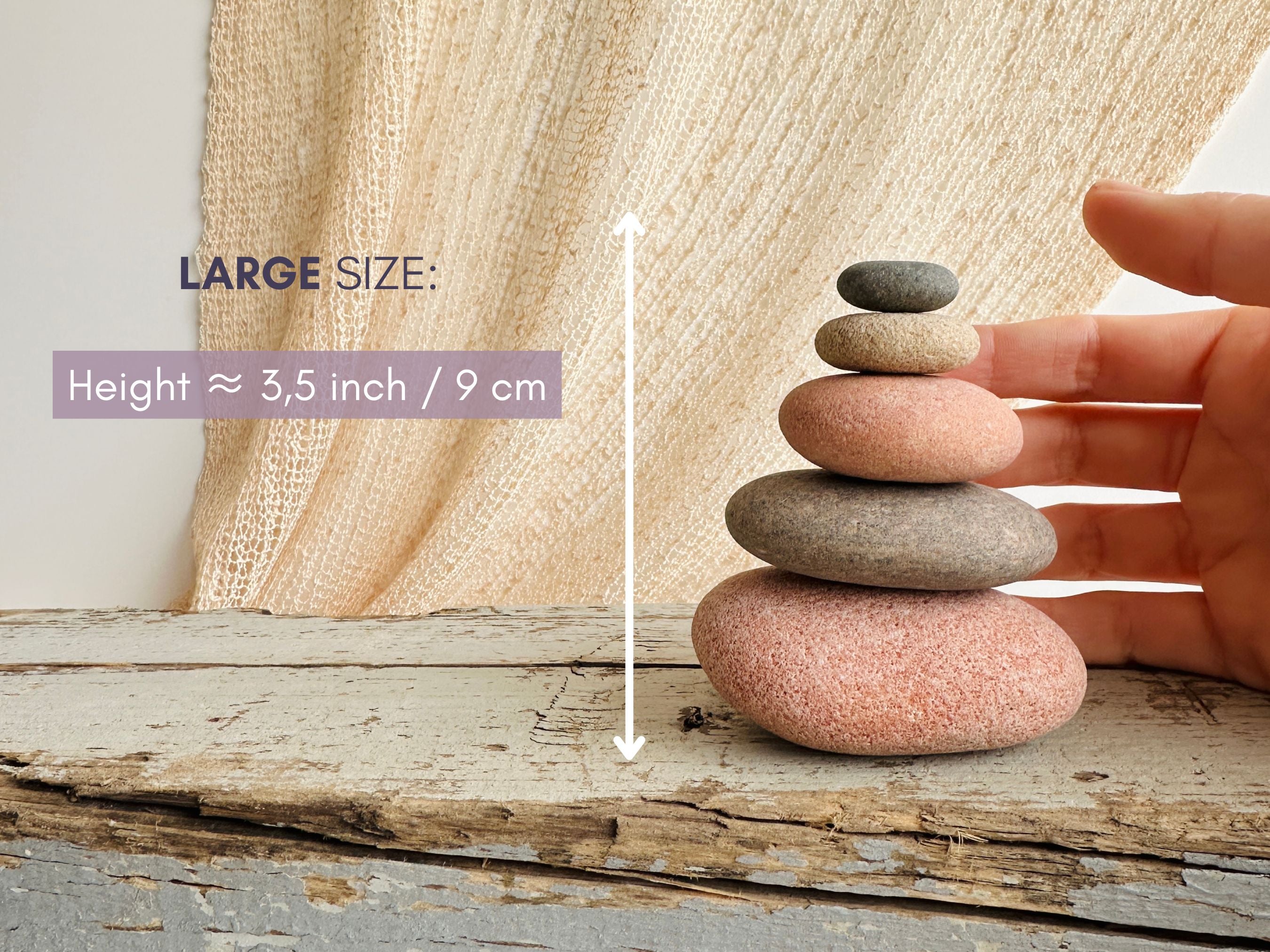 Personalized Stone Set of 5 Stones
