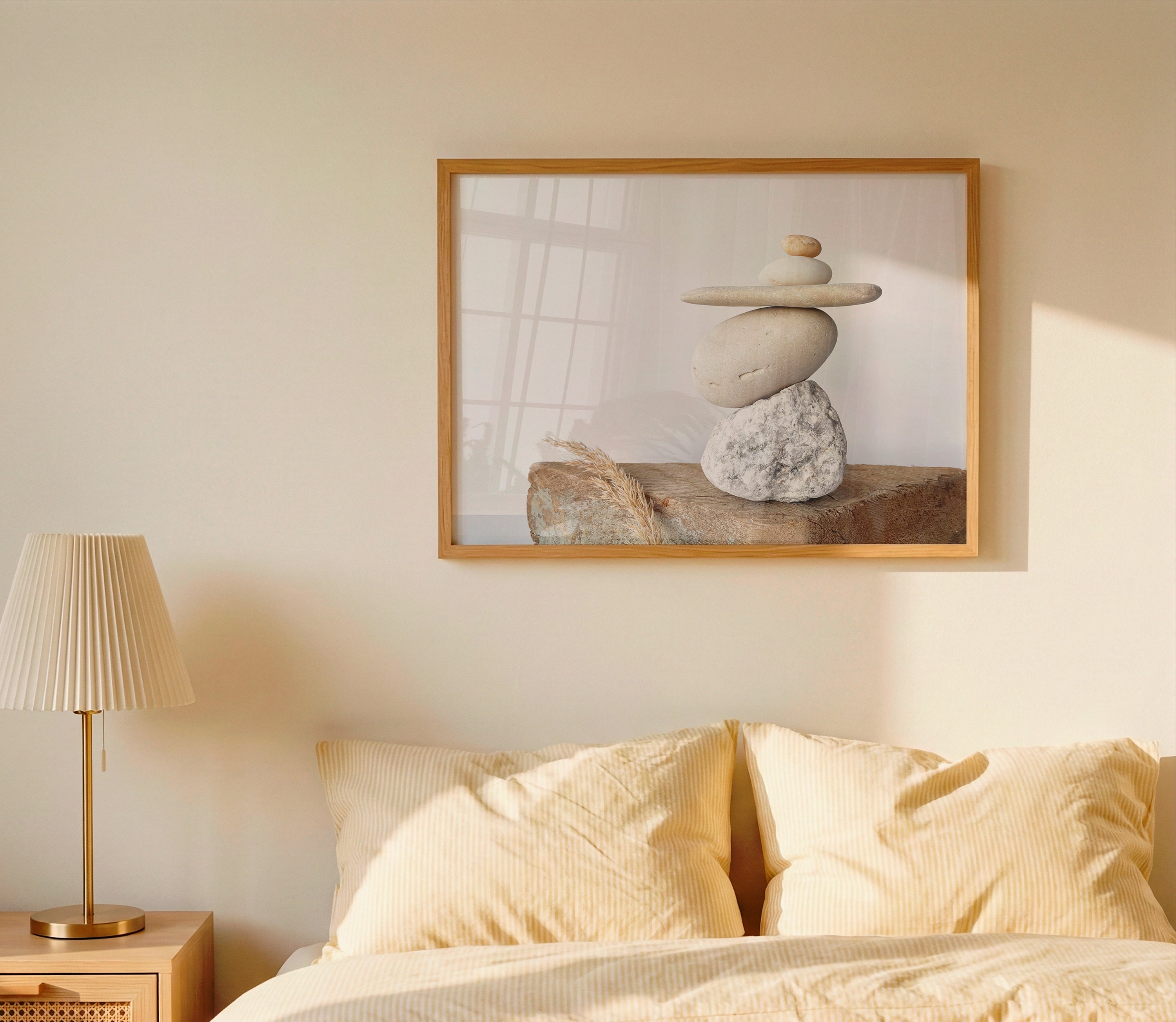 Baltic Golden Hour Wall Art – Printable Horizontal Zen Photo