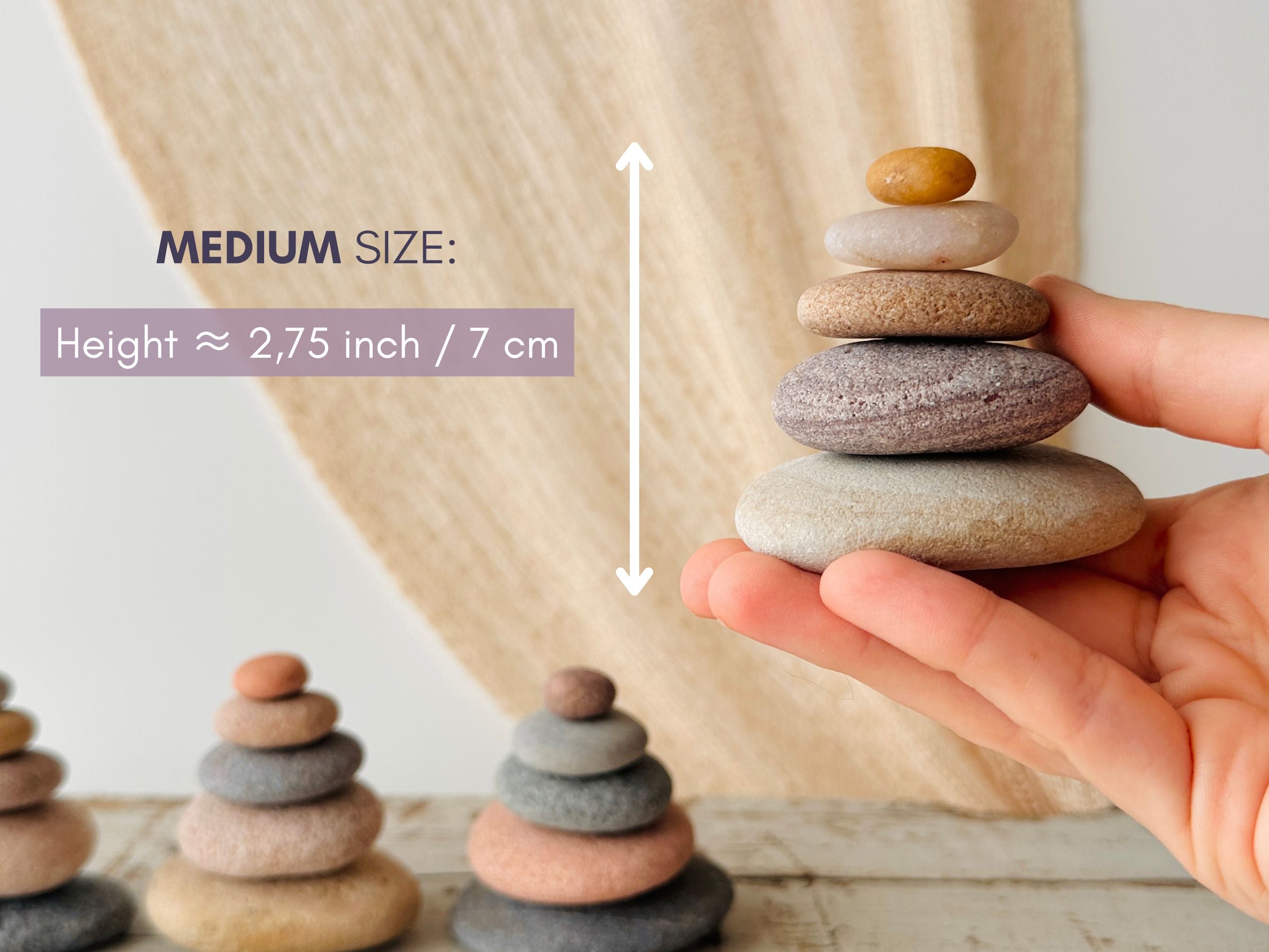 Personalized Stone Set of 5 Stones