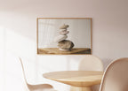Baltic Stone Tower Wall Art – Printable Horizontal Zen Photo