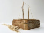 Baltic Driftwood Sailboat – Wooden Ship Sculpture No.1
