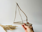 Baltic Driftwood Sailboat – Wooden Ship Sculpture No.17