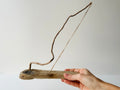 Baltic Driftwood Sailboat – Wooden Ship Sculpture No.16