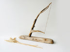 Baltic Driftwood Sailboat – Wooden Ship Sculpture No.26