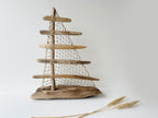 Baltic Driftwood Sailboat – Wooden Ship Sculpture No.31