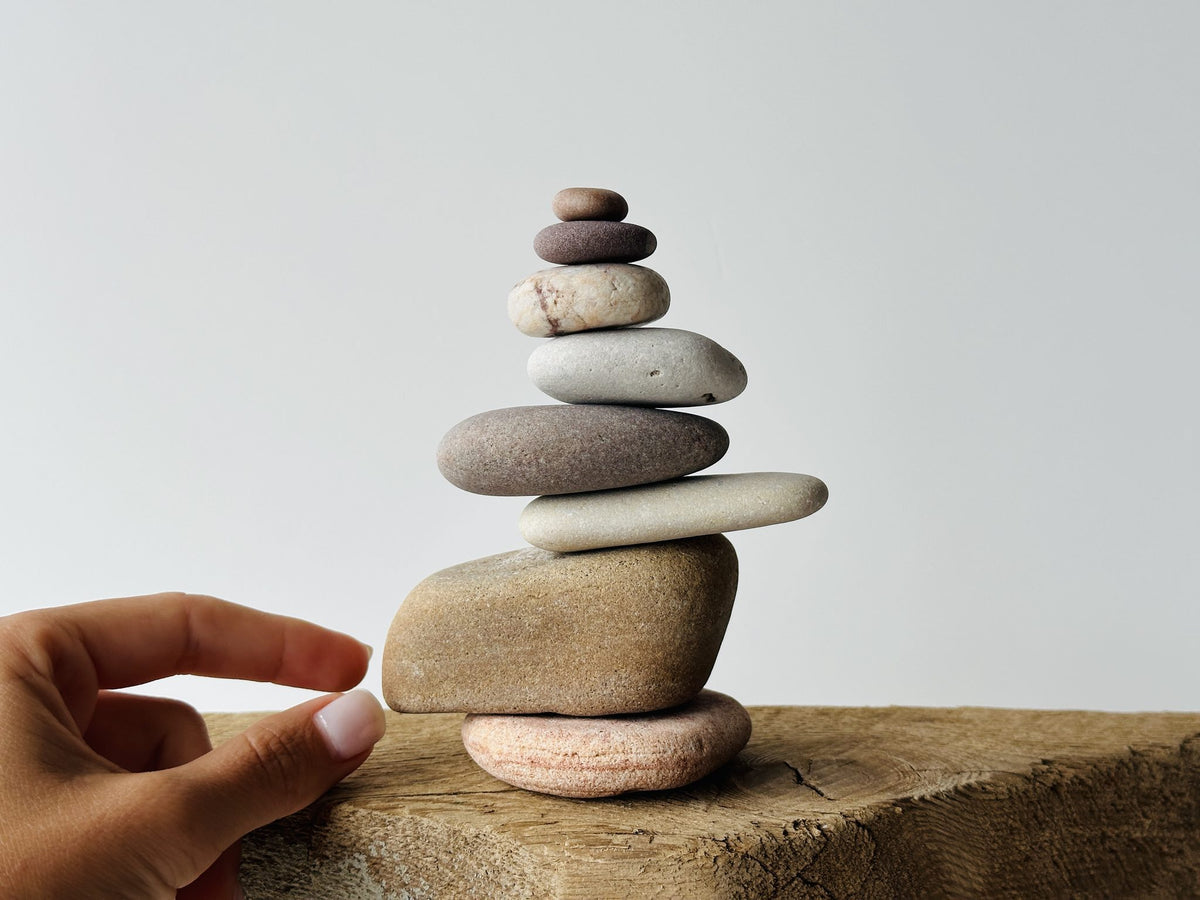 Baltic Dune Zen Stones – Set of 8