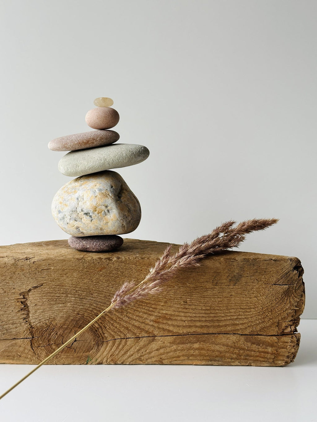 Baltic Marble Zen Stones – Set of 6