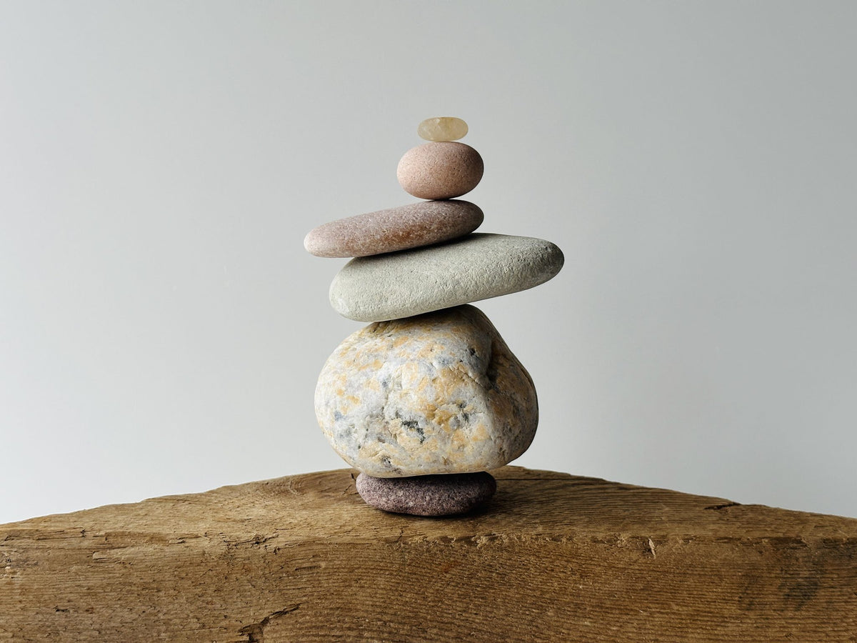 Baltic Marble Zen Stones – Set of 6