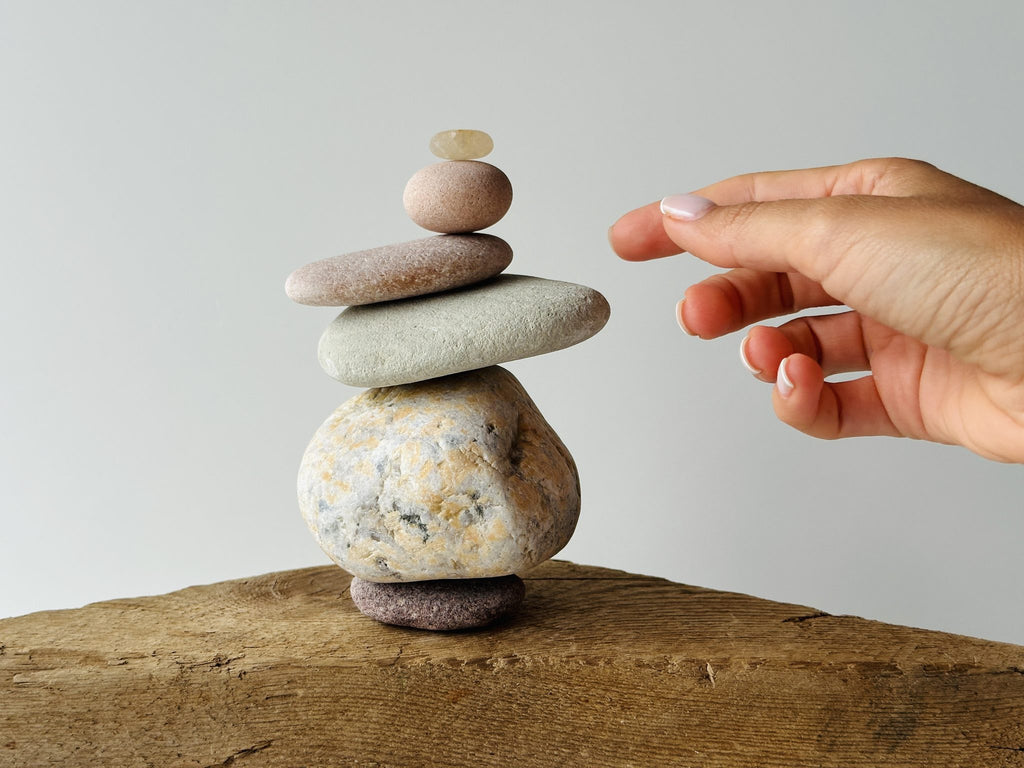 Baltic Marble Zen Stones – Set of 6