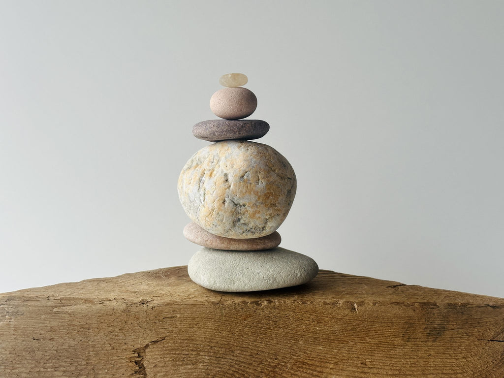 Baltic Marble Zen Stones – Set of 6