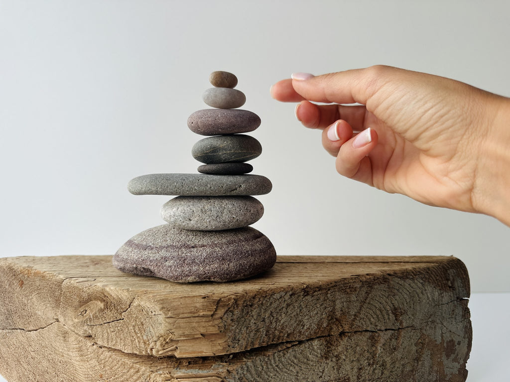 Baltic Storm Zen Stones – Set of 8