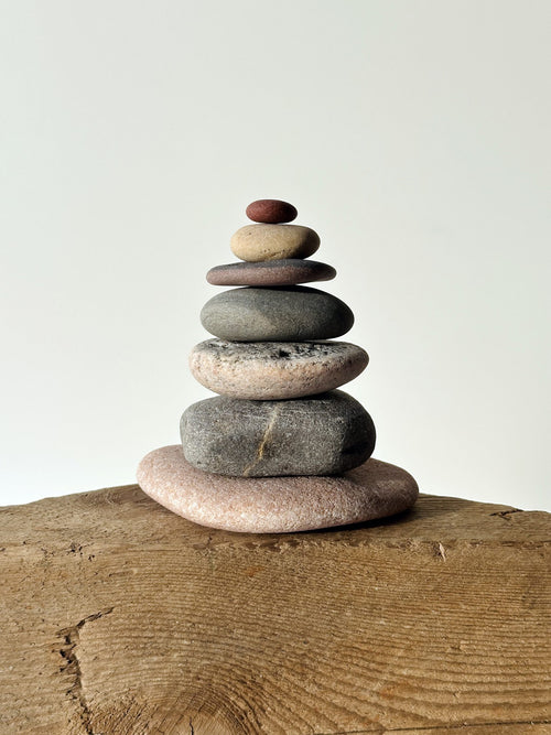 Baltic Blush Zen Stones – Set of 7
