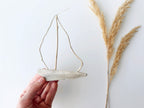 Driftwood Magnet Sailboat No.3 – Handmade Nautical Home Decor