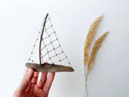 Driftwood Magnet Sailboat No.4 – Handmade Nautical Home Decor