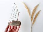 Driftwood Magnet Sailboat No.5 – Handmade Nautical Home Decor