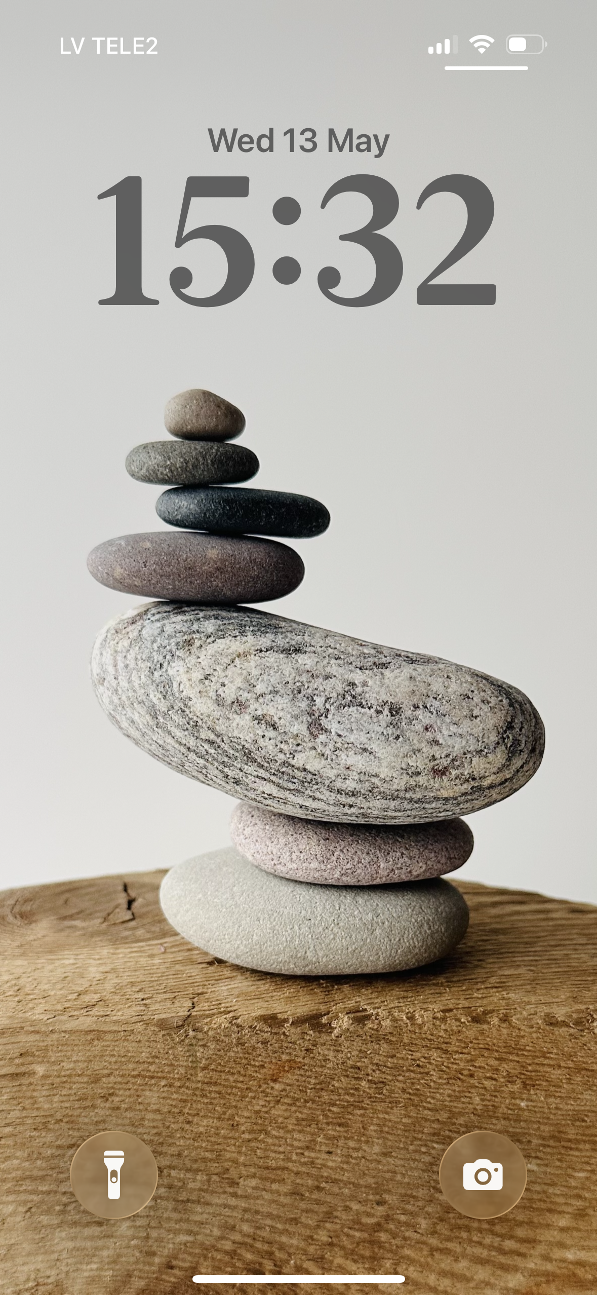 Baltic Stone Stack – Zen Phone Wallpaper
