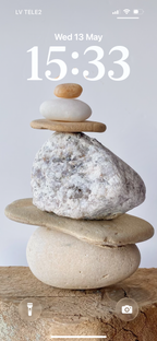 Baltic Granite Cairn – Zen Phone Wallpaper