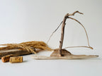 Baltic Driftwood Sailboat – Wooden Ship Sculpture No.3