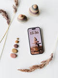 Baltic Sandstone Cairn – Zen Phone Wallpaper