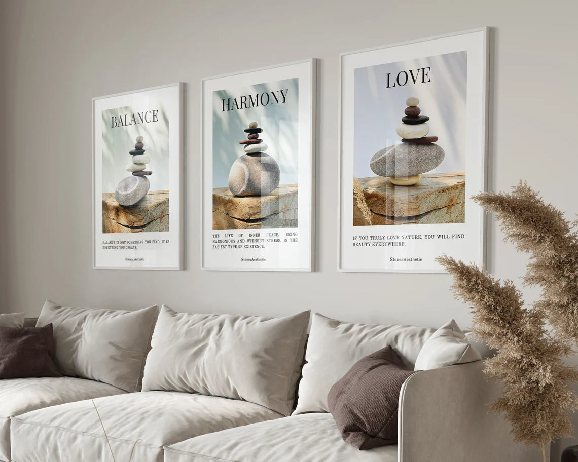 Baltic Harmony Wall Art – Printable Set of 3