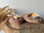 Baltic Stone Candle Holder – Set of 2