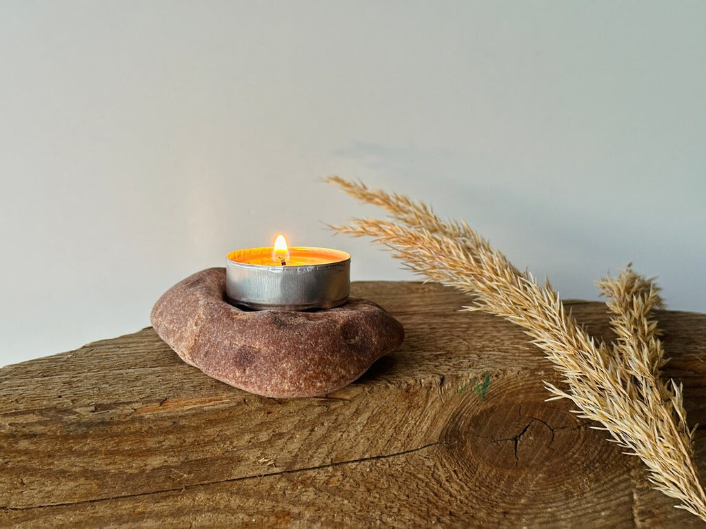 Baltic Stone Candle Holder – Set of 2