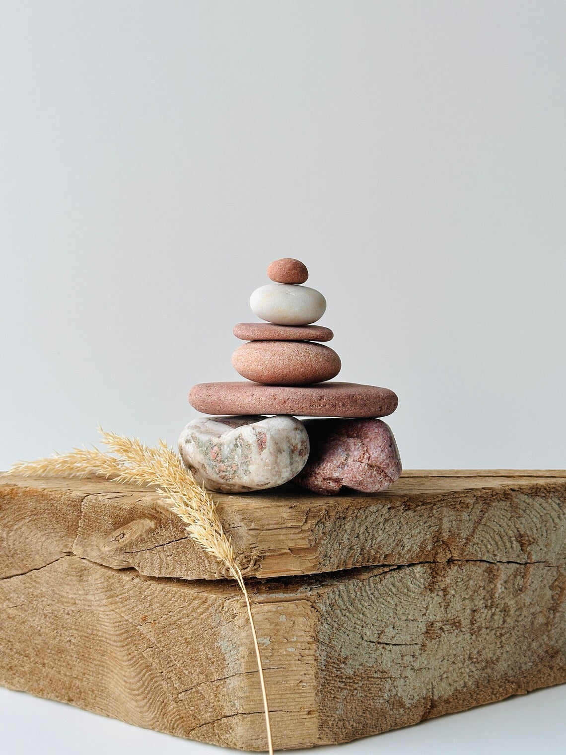 Baltic Wabi Sabi Zen Stones – Set of 7