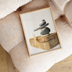 Baltic Stacked Stone Wall Art – Printable Poster