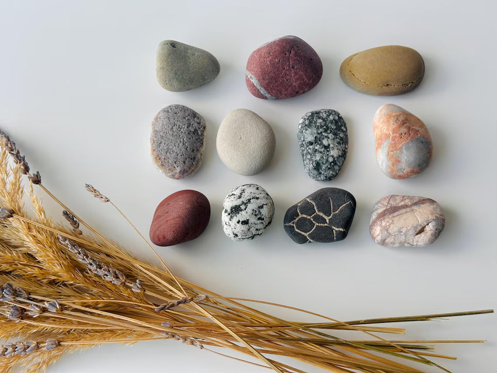 Baltic Suiseki Viewing Stones – Raw Set