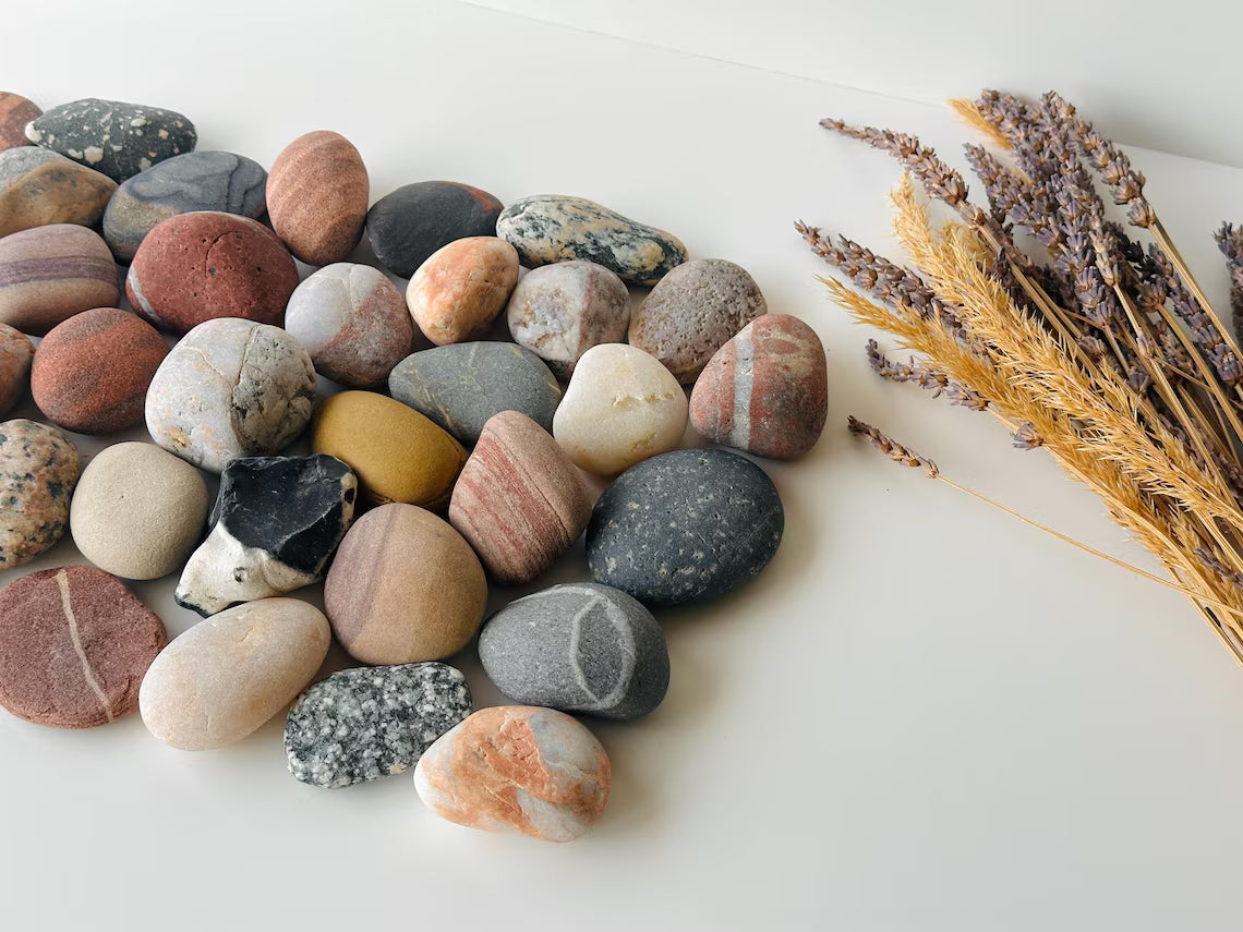 Baltic Suiseki Viewing Stones – Raw Set