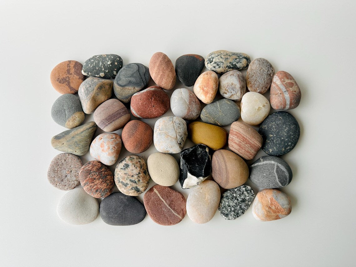 Baltic Suiseki Viewing Stones – Raw Set