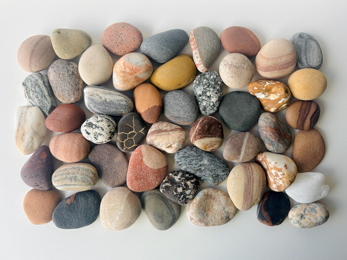 Baltic Suiseki Viewing Stones – Raw Set