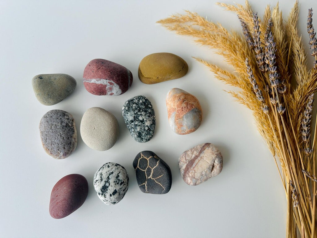 Baltic Suiseki Viewing Stones – Raw Set