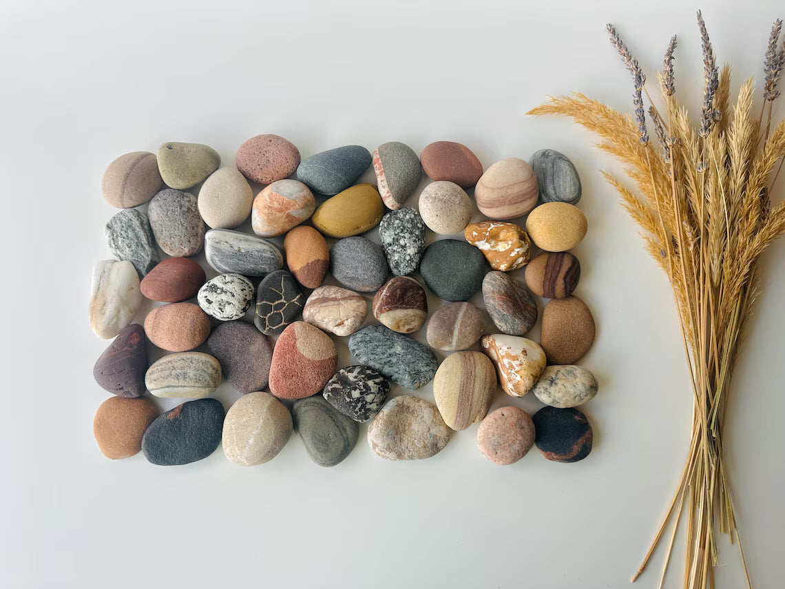 Baltic Suiseki Viewing Stones – Raw Set
