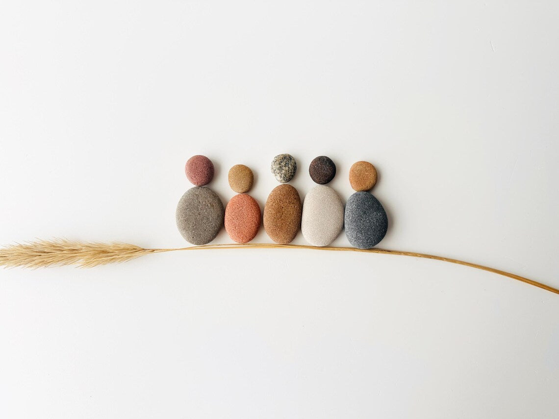 Baltic Pebble People – DIY Stone Art Set