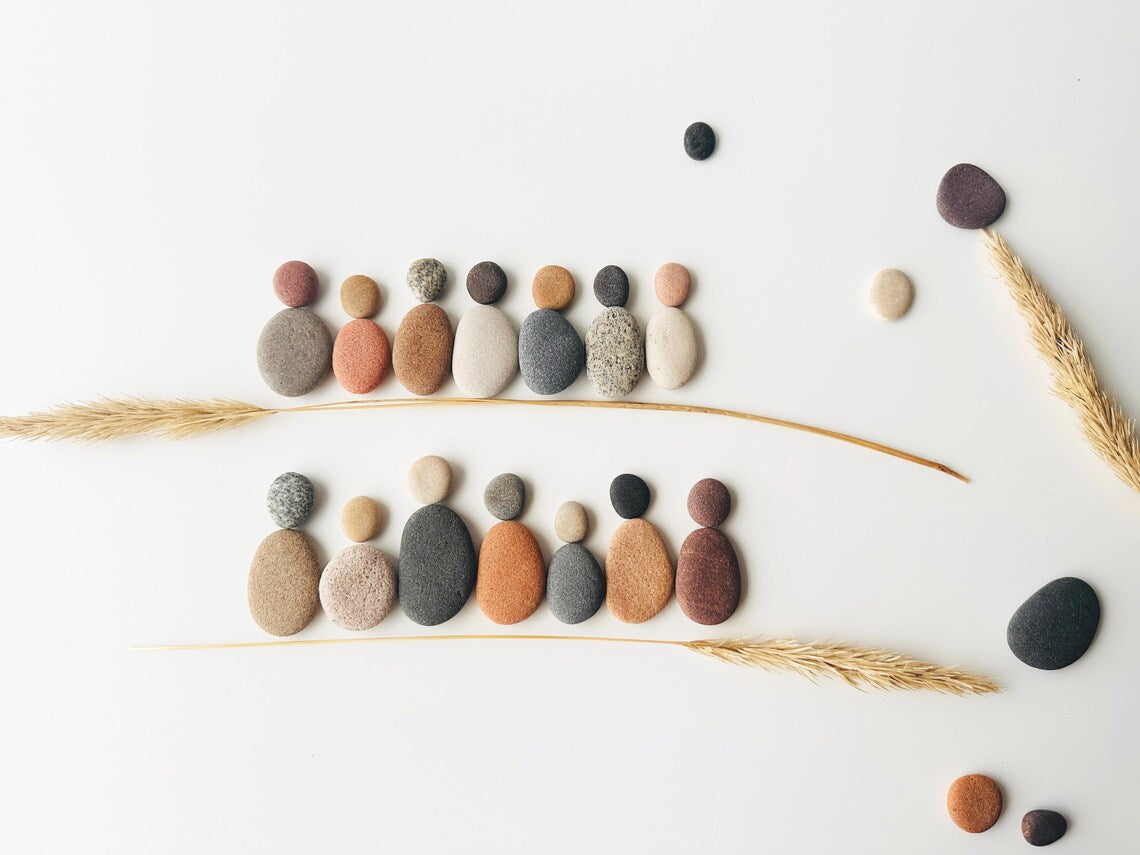 Baltic Pebble People – DIY Stone Art Set