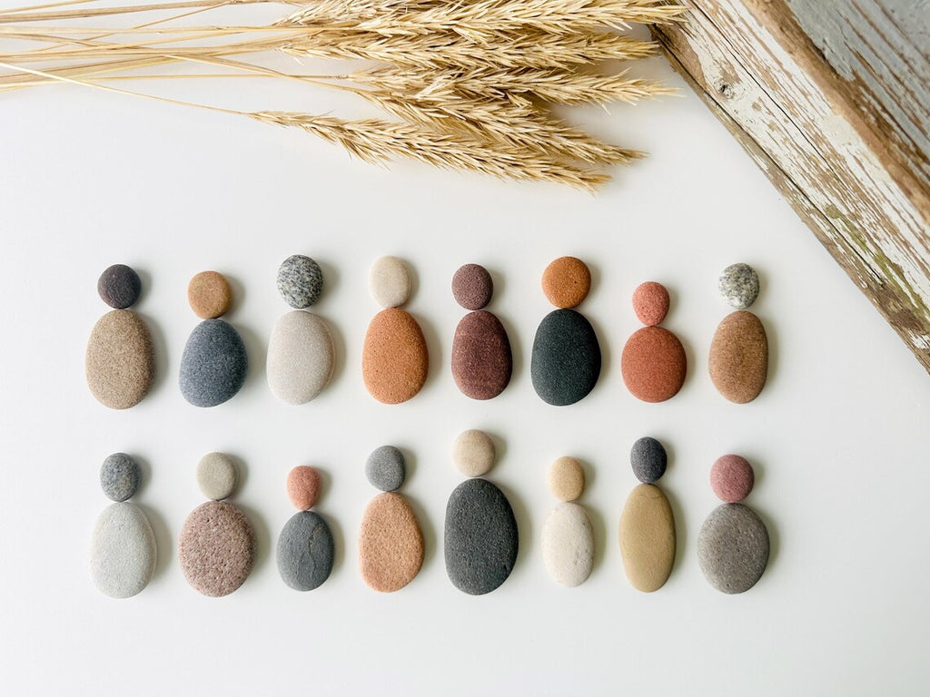 Baltic Pebble People – DIY Stone Art Set
