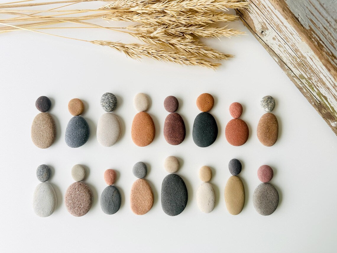 Baltic Pebble People – DIY Stone Art Set