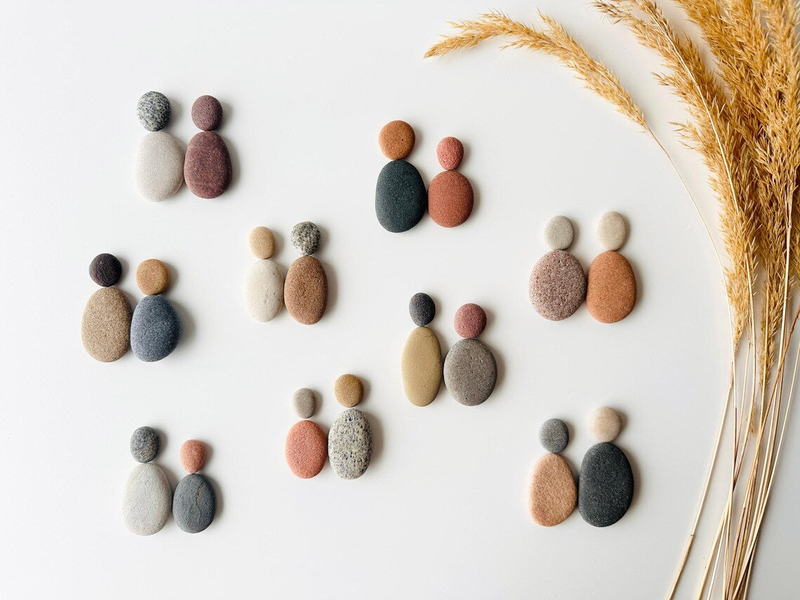 Baltic Pebble People – DIY Stone Art Set