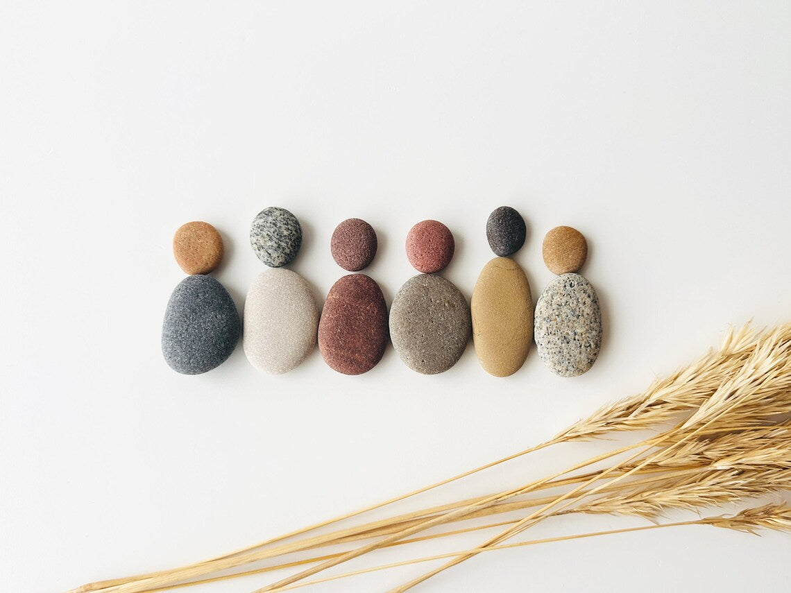 Baltic Pebble People – DIY Stone Art Set