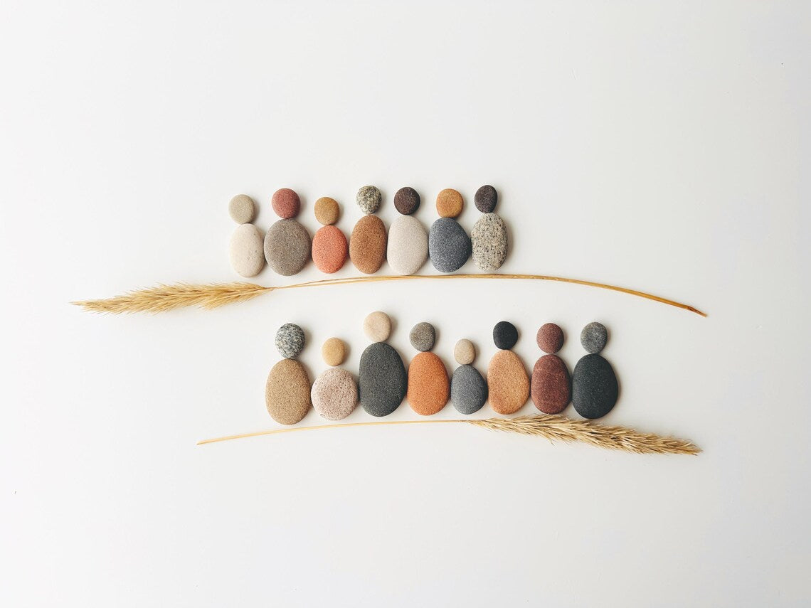 Baltic Pebble People – DIY Stone Art Set
