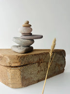 Baltic Japandi Zen Stones – Set of 7