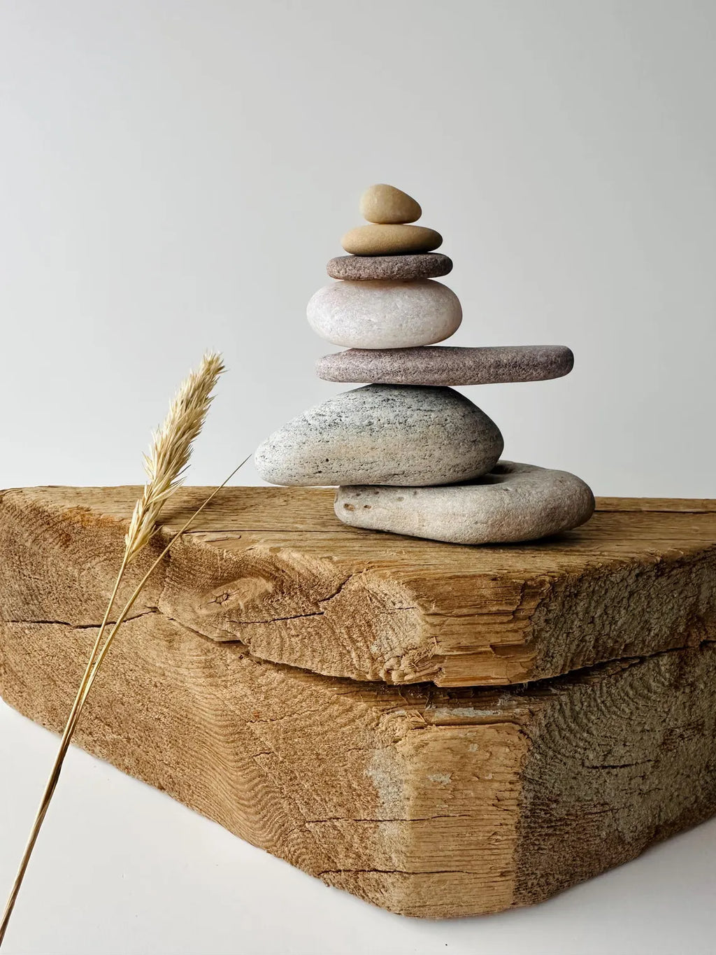 Baltic Japandi Zen Stones – Set of 7