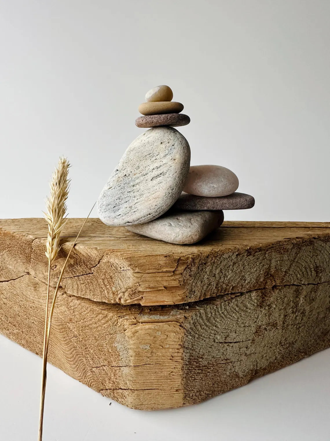 Baltic Japandi Zen Stones – Set of 7