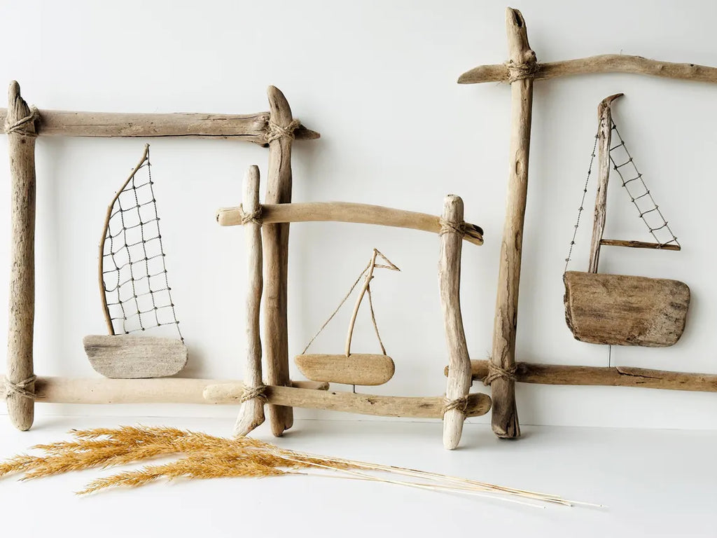 Baltic Driftwood Wall Hanging – Nautical Decor No.5