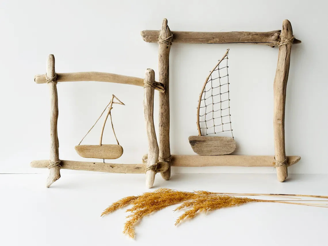 Baltic Driftwood Wall Hanging – Nautical Decor No.1