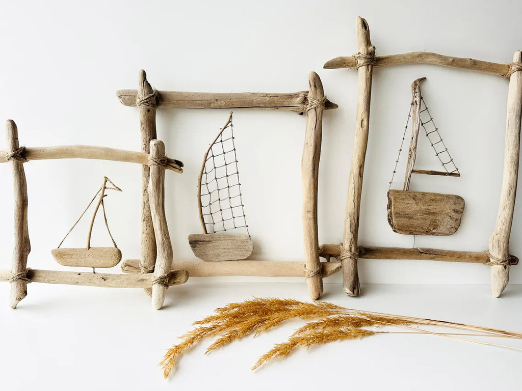 Baltic Driftwood Wall Hanging – Nautical Decor No.5