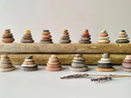 Baltic Mantel Stone Cairn – Set of 5 Stones